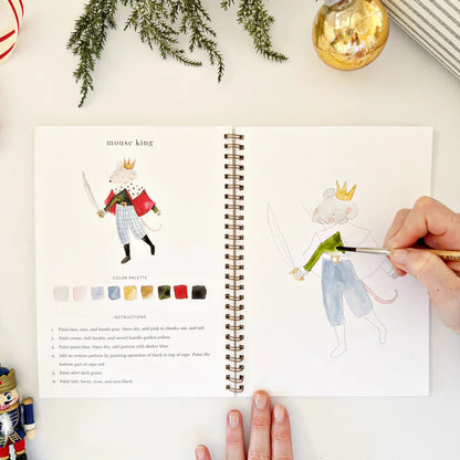 Aquarelverf werkboek - Notenkraker- emily lex studio watercolor workbook