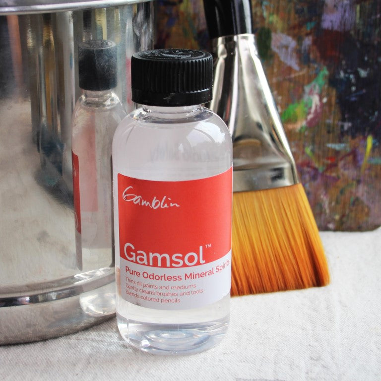 Gamsol 250 ml natuurlijke Terpentine vervanger Gamblin 8,5 Oz