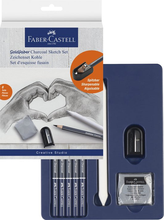 Houtskool schets set Faber Castell