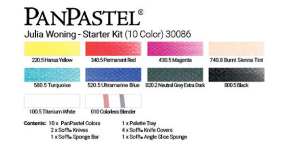 Julia Woning Signature Set PanPastel (10)