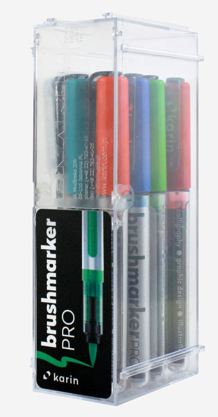Brushmarker PRO 12 basic colours set Karin