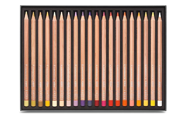 Luminance Set 40 kleuren Doos Caran D'Ache Aanbieding – Busch