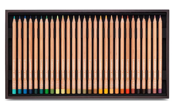 Luminance Houten kist Set met 76 kleuren Caran D'Ache Aanbieding