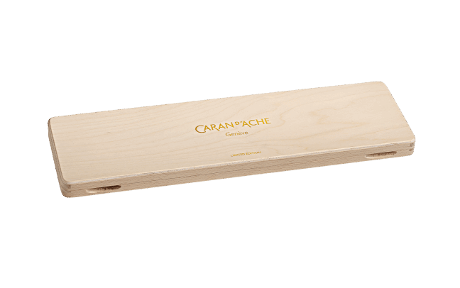 Neocolor special edition Houten box 50 stuks aquarel pastel Caran d'ache