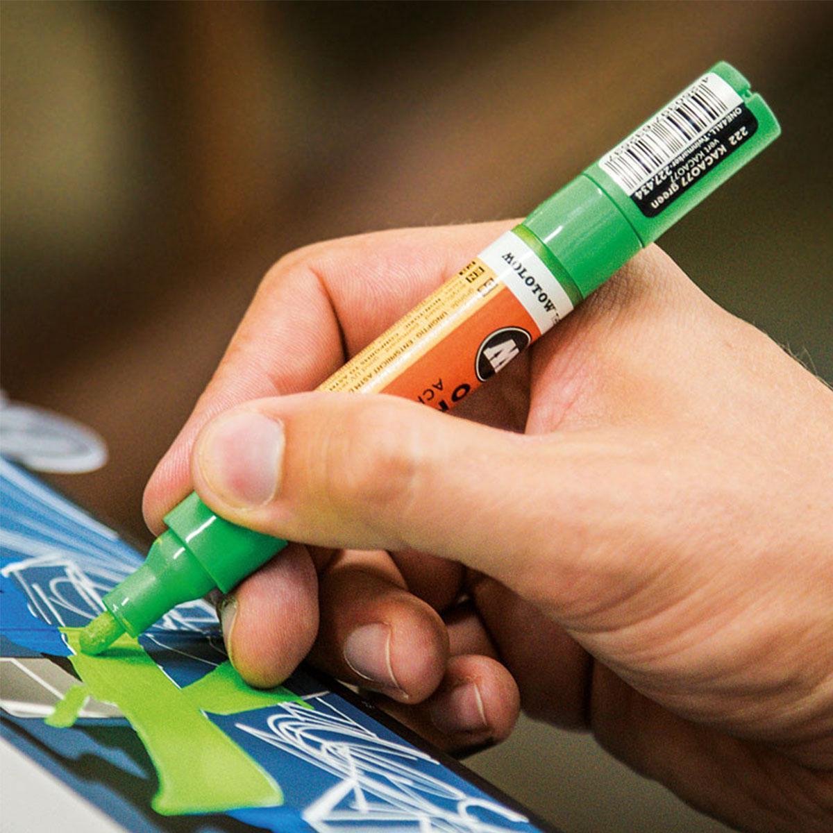 Molotow Permanente Verf Metallic Marker Set 4mm Molotow Permanente Verf Metallic Marker Set 4mm