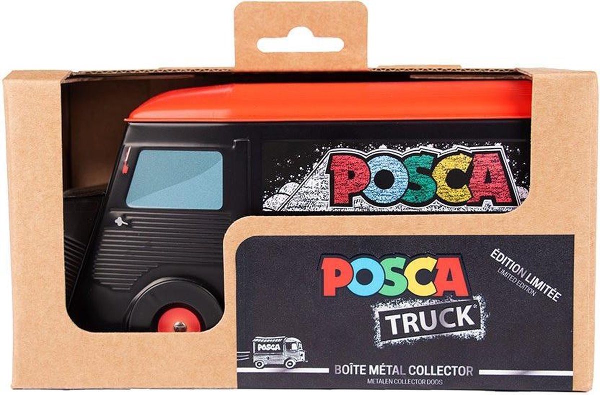 Posca Set PC5M Citroen truck 5 Stuks Basiskleuren Camion