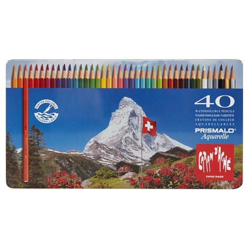 Caran d'Ache prismalo 40 stuks (aquarel) potloden – Busch & van