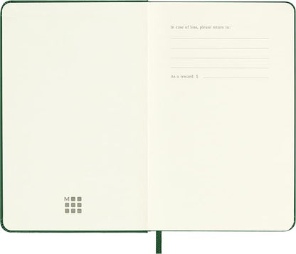 Schetsboekje Groen 9x14cm Moleskine