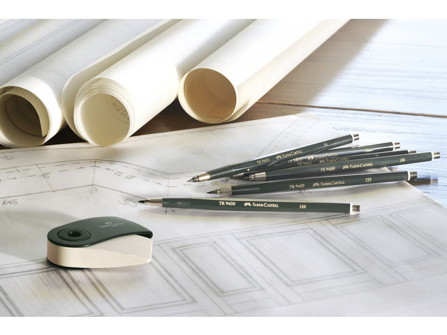 Faber Castell TK 9400 3B 2mm Vulpotlood – Busch & van der Worp