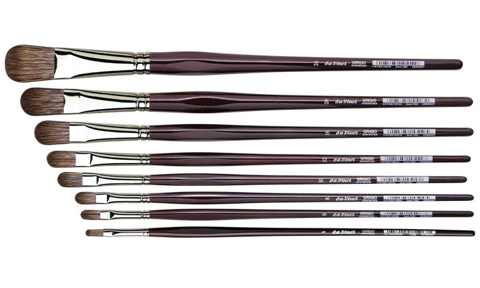 Davinci penseel Olie 7495.10 Grigio Kattentong