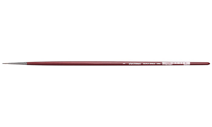 Davinci penseel Olie 1640.1 Black Sable Rond