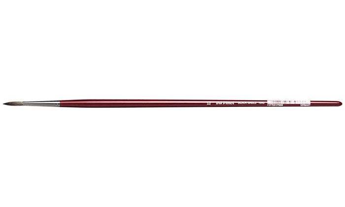 Davinci penseel Olie 1640.12 Black Sable Rond