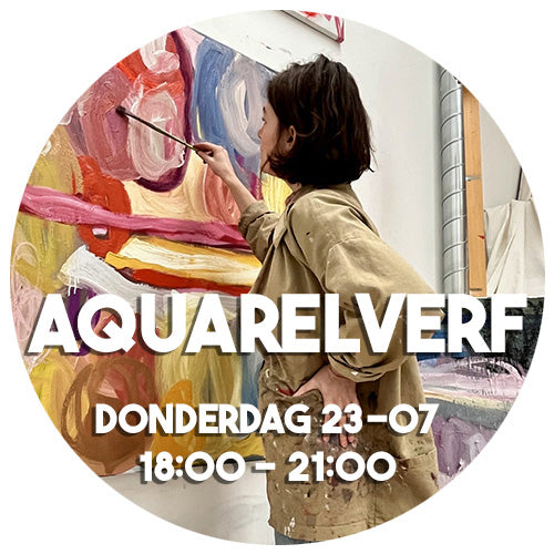 Donderdag 23 juli 18:00 - 21:00 - Workshop Aquarel