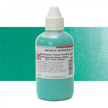 ARA 250ml  B271 PERMANENT GROEN DONKER Artists Acrylics