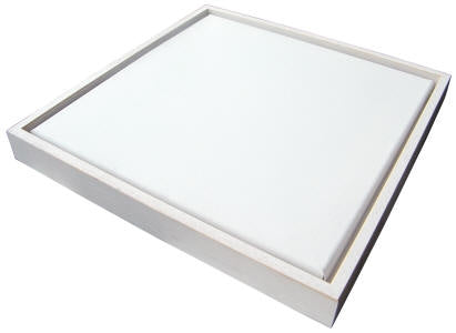 Witte baklijst 110 cm