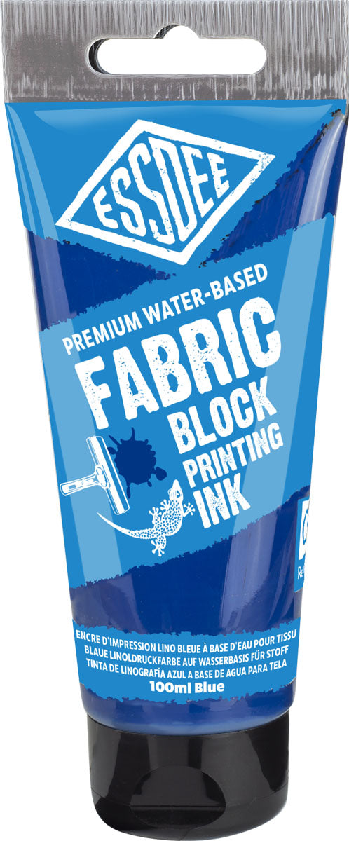 Essdee Textiel Blockprint Inkt 100ml Blauw