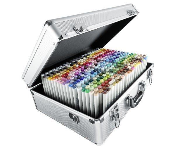 Copic Sketch marker compleet alle 358 kleuren set koffer CopicSet