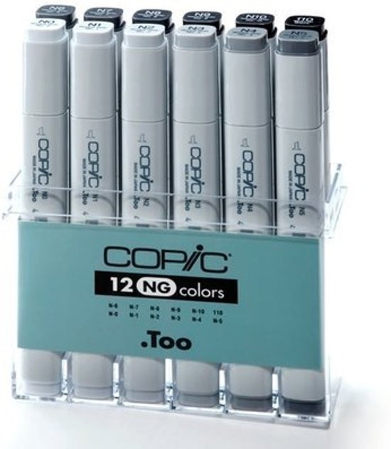 COPIC, Pennarello Grey - NUOVO COPIC, Pennarello Grey - NUOVO