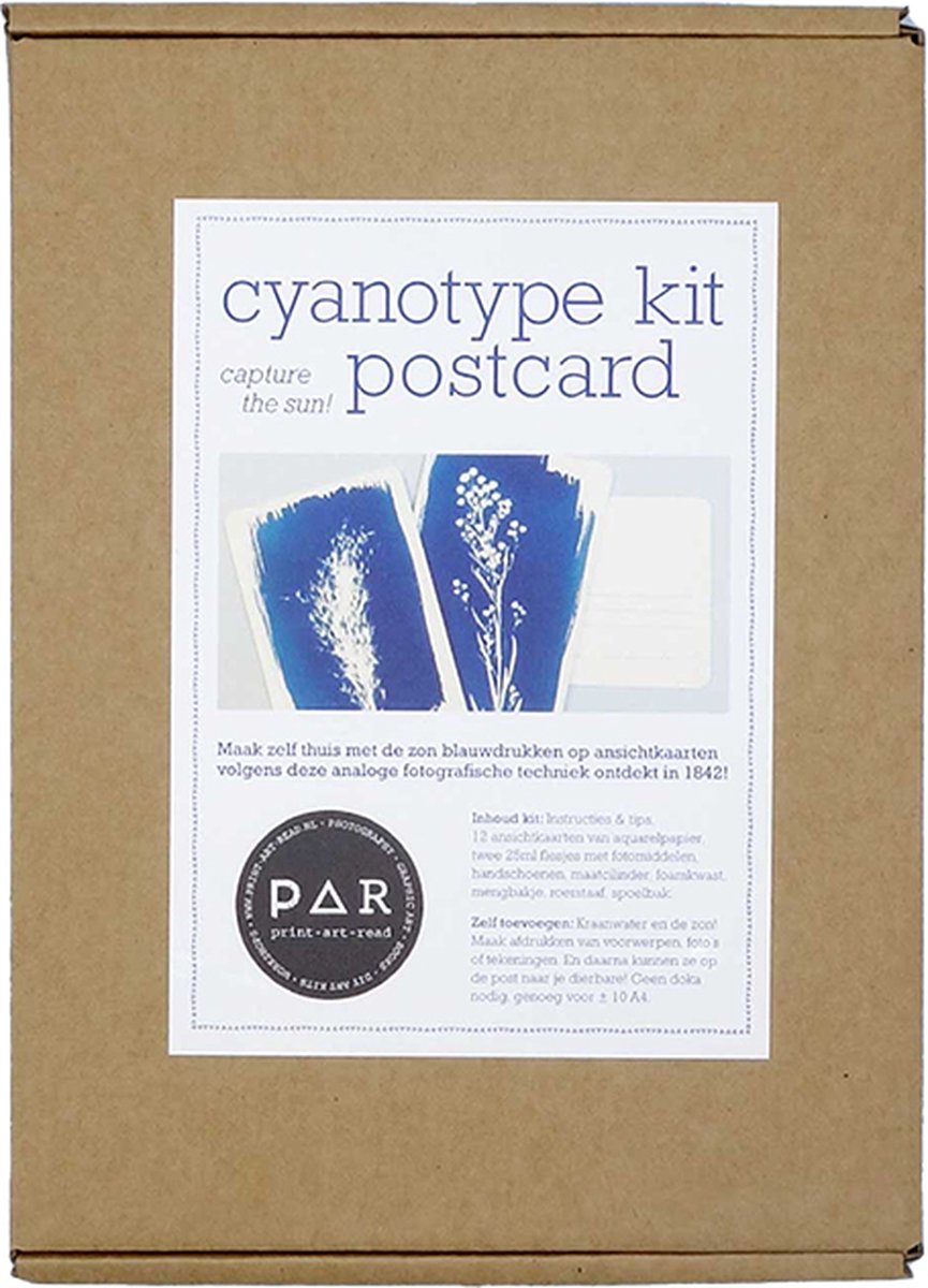Cyanotype DIY Kit Ansichtkaarten