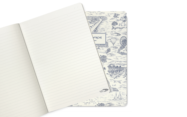 Limited Edition Notitieboek A5 Caran D'ache Toile de Jouy