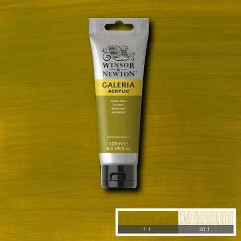 120ml  294 S1  Green Gold Galeria Acryl