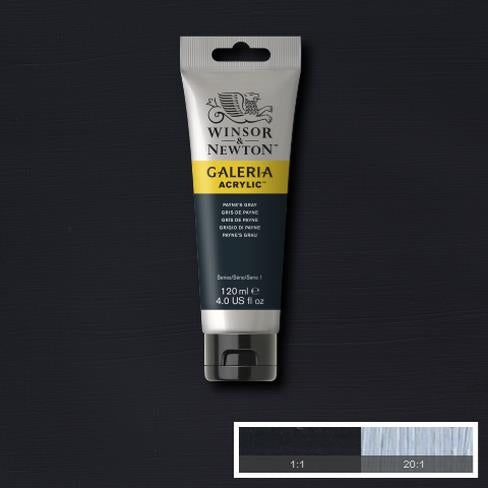 120ml  465 S1  Paynes Grey Galeria Acryl