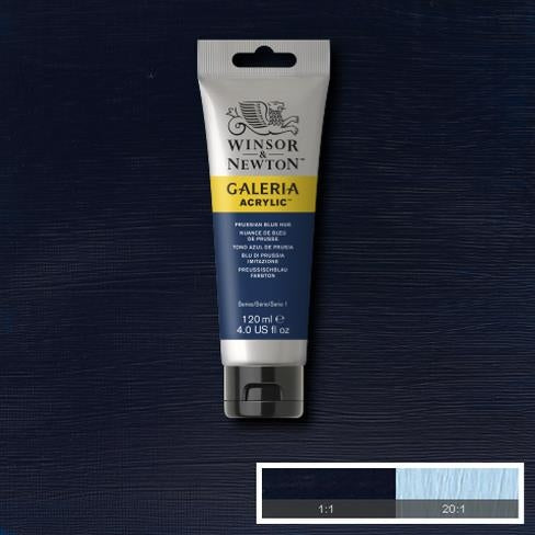 120ml  541 S1  Prusian Blue Hue Galeria Acryl