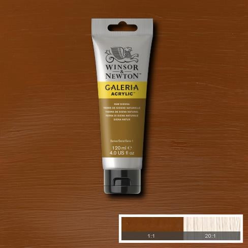 120ml  552 S1  Raw Sienna Galeria Acryl