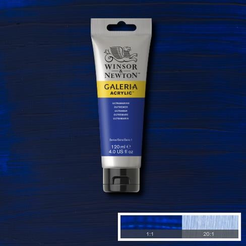 120ml  660 S1  Ultramarine Galeria Acryl