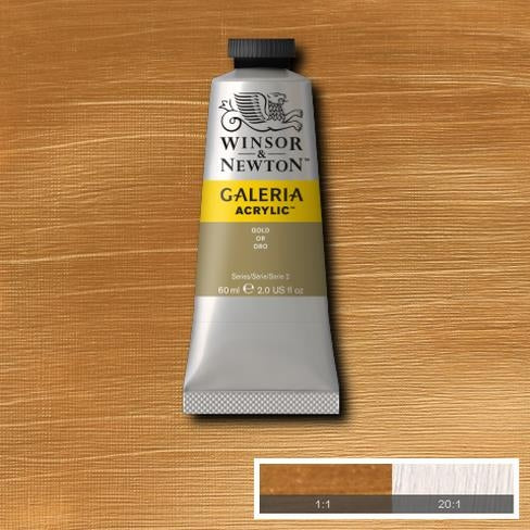 60ml  283 S2  Metalic Gold Galeria Acryl