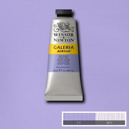 60ml  444 S1  Pale Violet Galeria Acryl