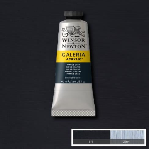 60ml  465 S1  Paynes Grey Galeria Acryl
