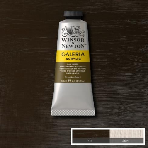 60ml  554 S1  Raw Umber Galeria Acryl