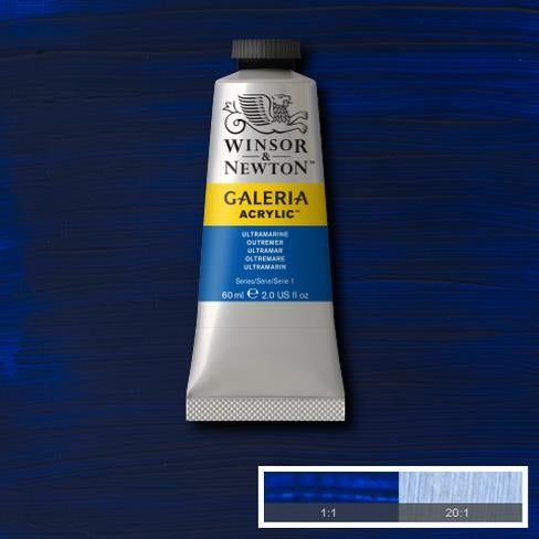 60ml  660 S1  Ultramarine Galeria Acryl