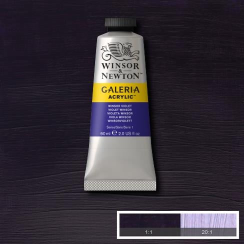 60ml  728 S1  Winsor Violet Galeria Acryl