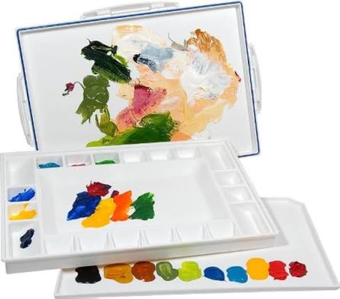Paletten Box Luchtdicht voor Aquarel en Acryl Paletti nr. 2