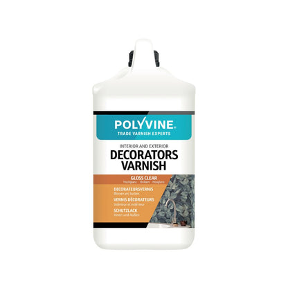 Vernis Polyvine, decorateurs vernis, Mat, Zijdeglans of Hoogglans