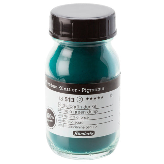 Phtalo Groen no 513 pigment poeder Schmincke