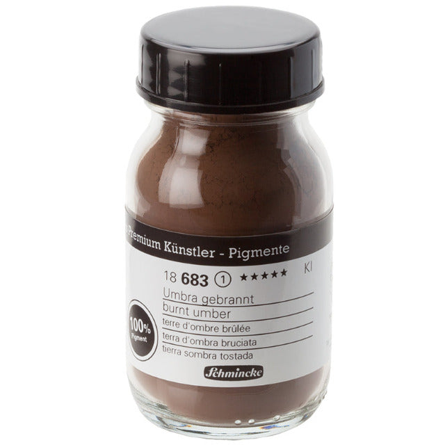 Gebrande Omber (Aarde) no 683 pigment poeder Schmincke