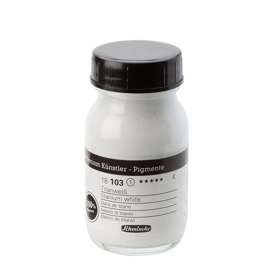 Titanium wit no 103 pigment poeder Schmincke