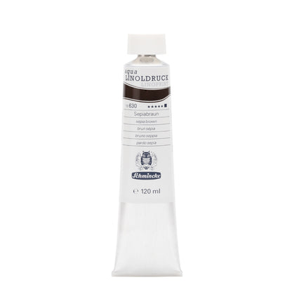 Blockprint inkt Waterbasis 120ml Schmincke Ivoor Zwart no 735