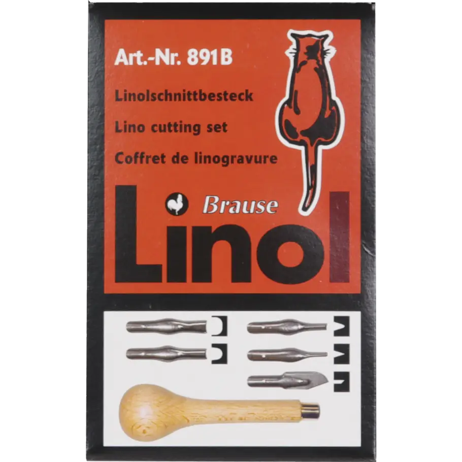 lino snij setje - Brause