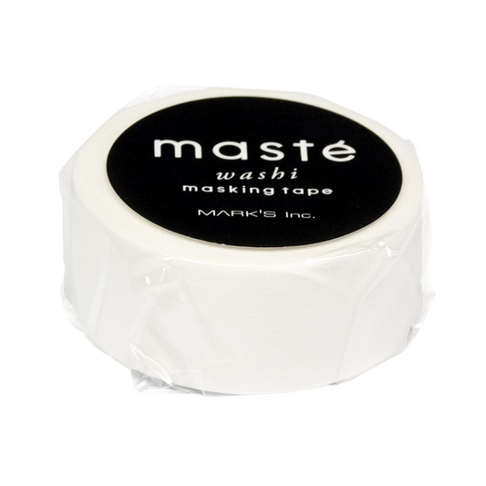 Washi tape Masté wit