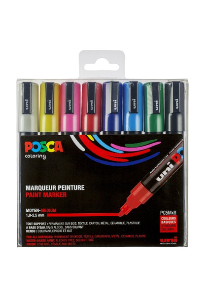 Posca PC5M Engels Groen | Posca PC-5M Posca PC5M Engels Groen | Posca PC-5M