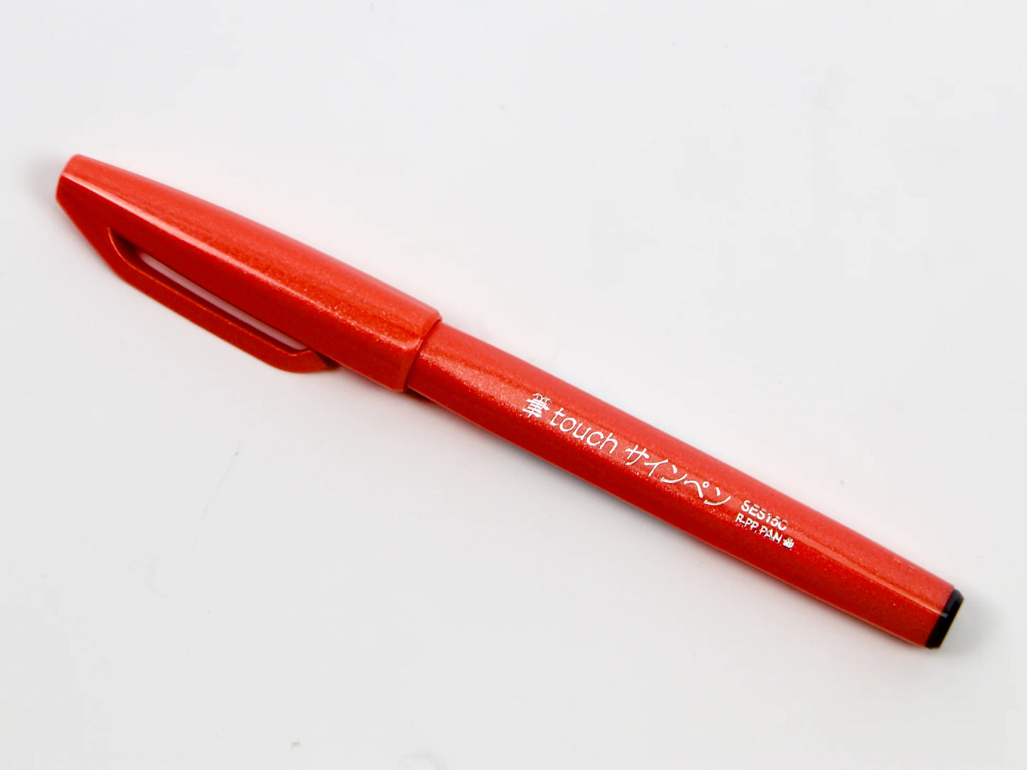 Pentel Brush Sign pen fluoriserend rood