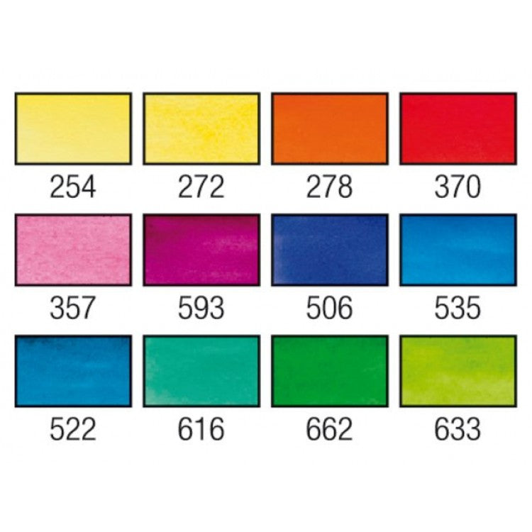 Van Gogh Aquarel Pocketbox set Vibrant Colours 12 napjes – Busch