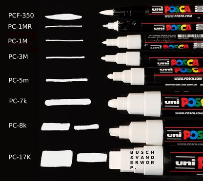 uni | POSCA PCF-350 paint marker uni | POSCA PCF-350 paint marker