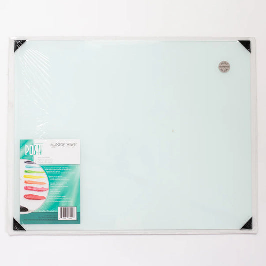 Glazen Palet Wit 40X50cm Masterson