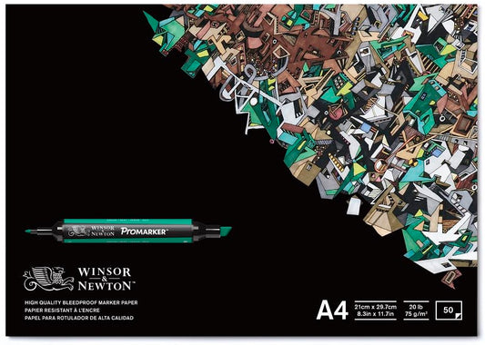 Markerblock A4 Promarker Winsor & Newton marker papier