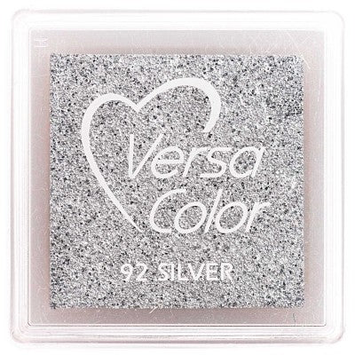 Mini Stempelkussen Versacolor 92 Zilver